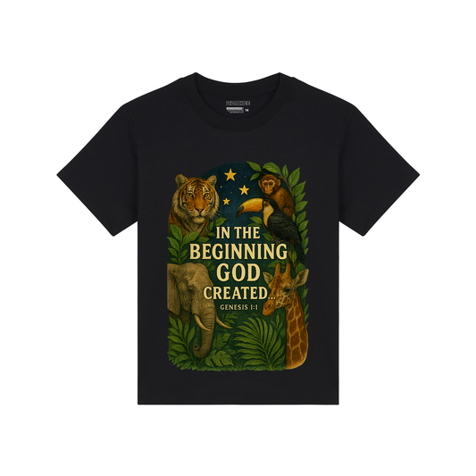 In the Beginning Bible Verse Shirt for Kids - Unisex