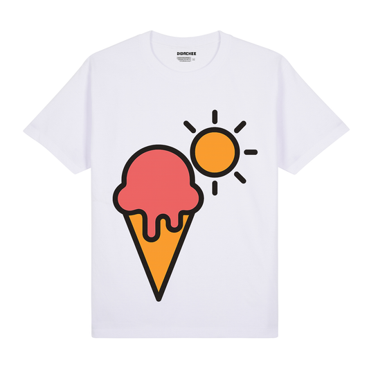 Minimal Ice Cream Summer Shirt