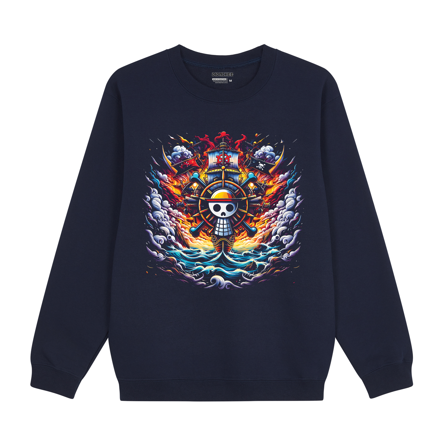 Sunny Ship Jolly Roger Blaze One Piece Sweatshirt - Unisex