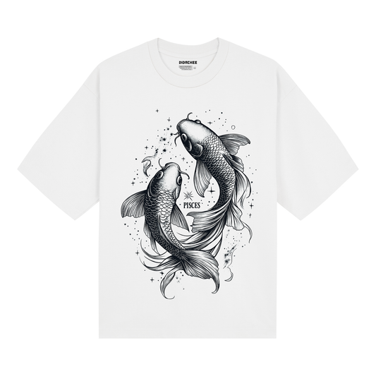 Pisces Twin Koi Zodiac Shirt - Unisex