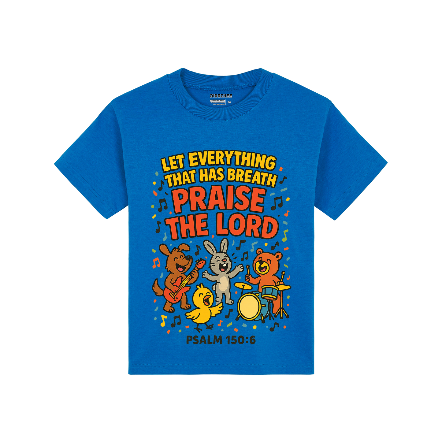 Praise the Lord Bible Verse Shirt for Kids - Unisex