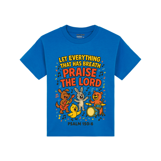 Praise the Lord Bible Verse Shirt for Kids - Unisex