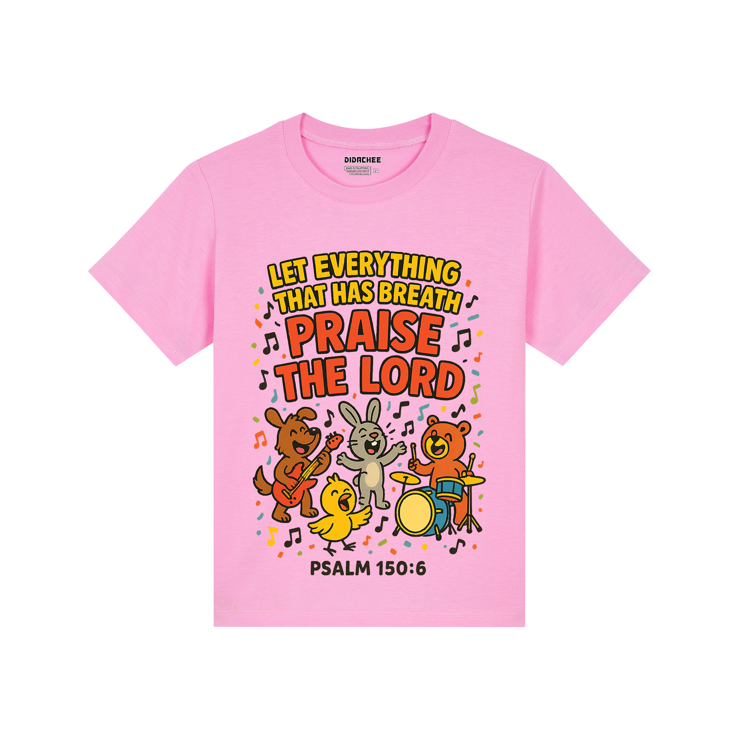 Praise the Lord Bible Verse Shirt for Kids - Unisex