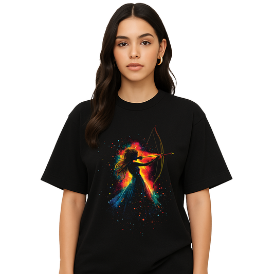 Sagittarius Cosmic Archer T-Shirt