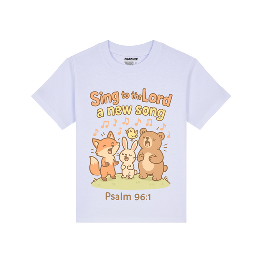 Sing to the Lord Bible Verse Shirt for Kids - Unisex