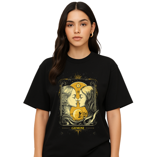 Didachee Sun and Moon Gemini Tee