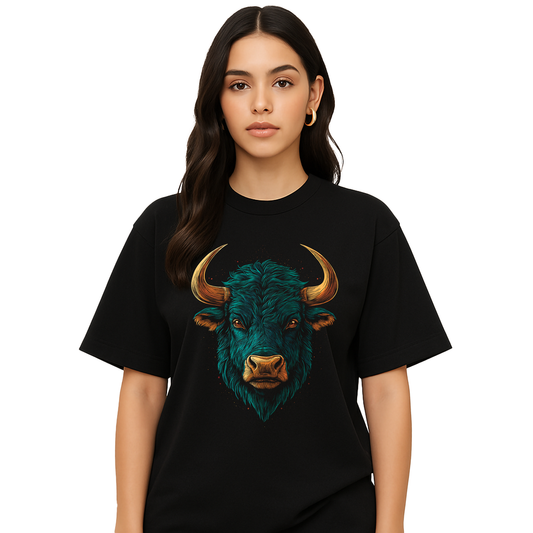 Taurus Bull Head Bold Tee - Unisex