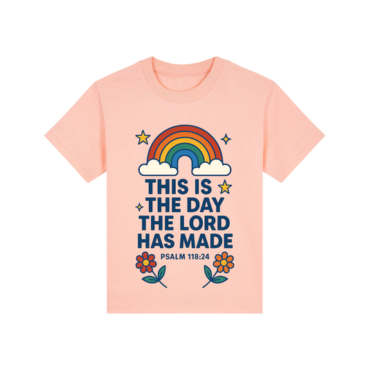 This Is the Day Bible Verse Shirt for Kids - Unisex