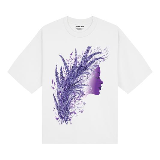 Virgo Purple Wheat Profile T-Shirt
