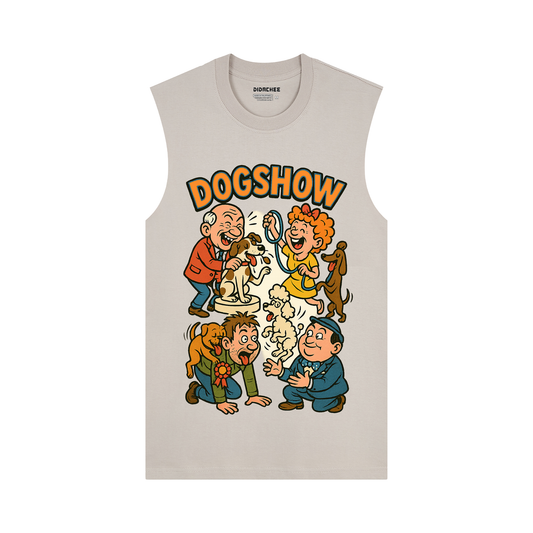 Dogshow Funny Barkada Muscle Tee - Unisex
