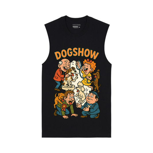 Dogshow Funny Barkada Muscle Tee - Unisex