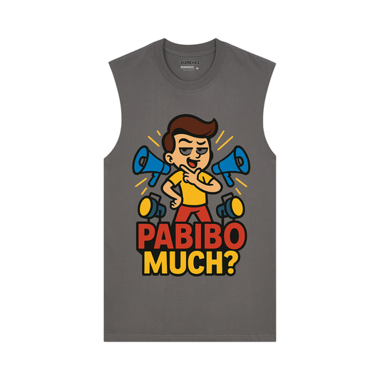 Pabibo Much? Graphic Muscle Tee - Unisex